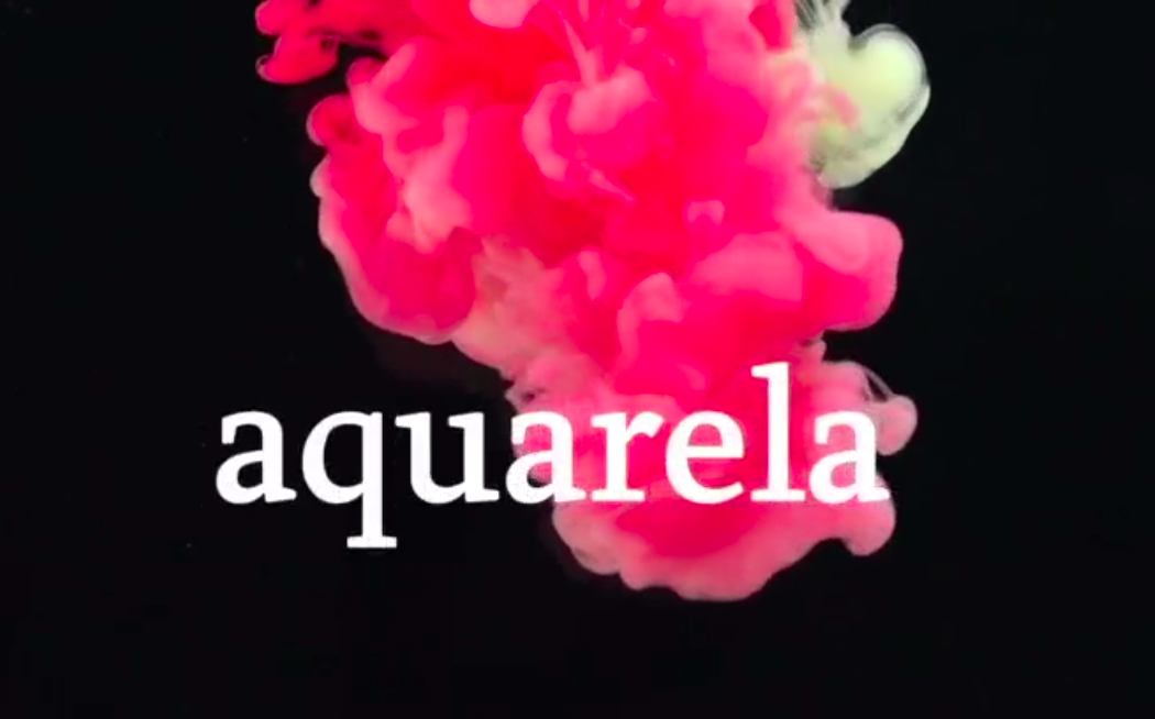 Mágica com aquarela