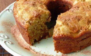 Culinária: Bolo de Maçã